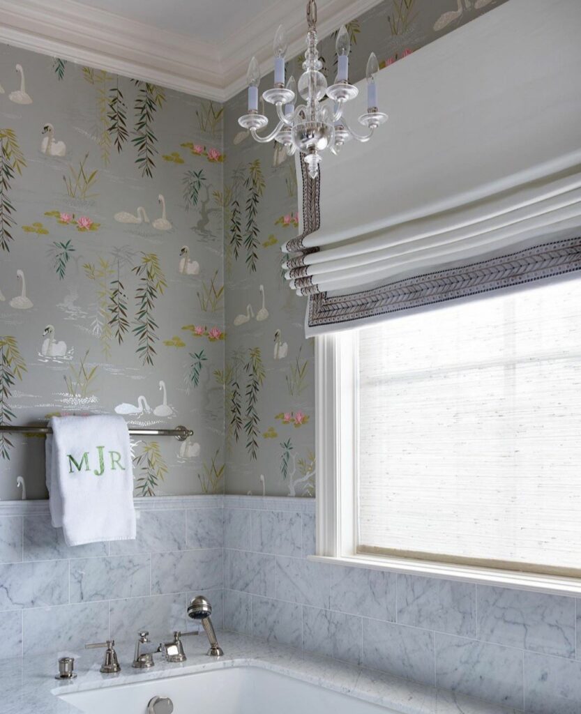 Top Treatment Project Sugar and Spice Roman Shade